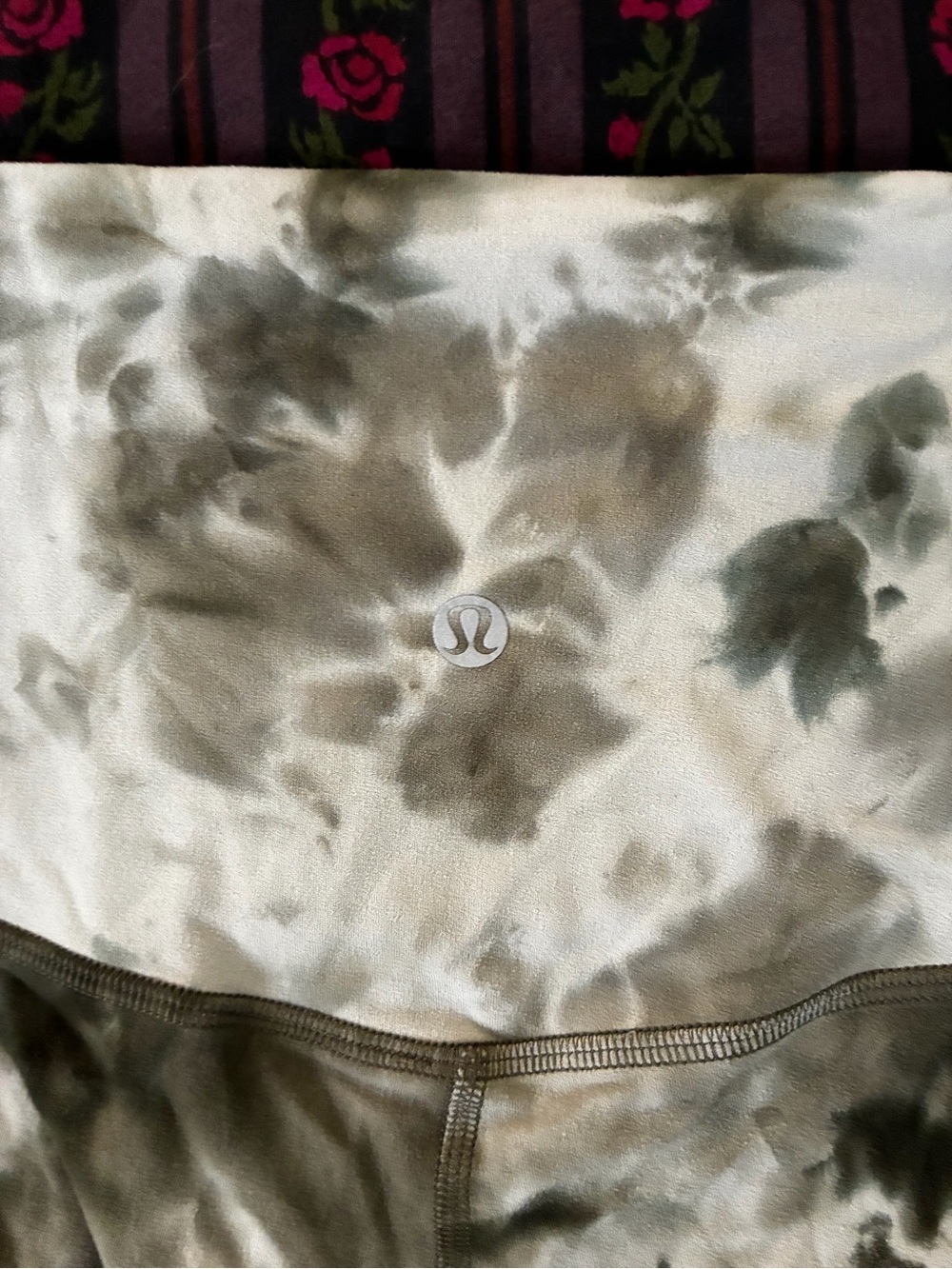lululemon athletica Women’s Olive Tie-Dye High-Waist Leggings